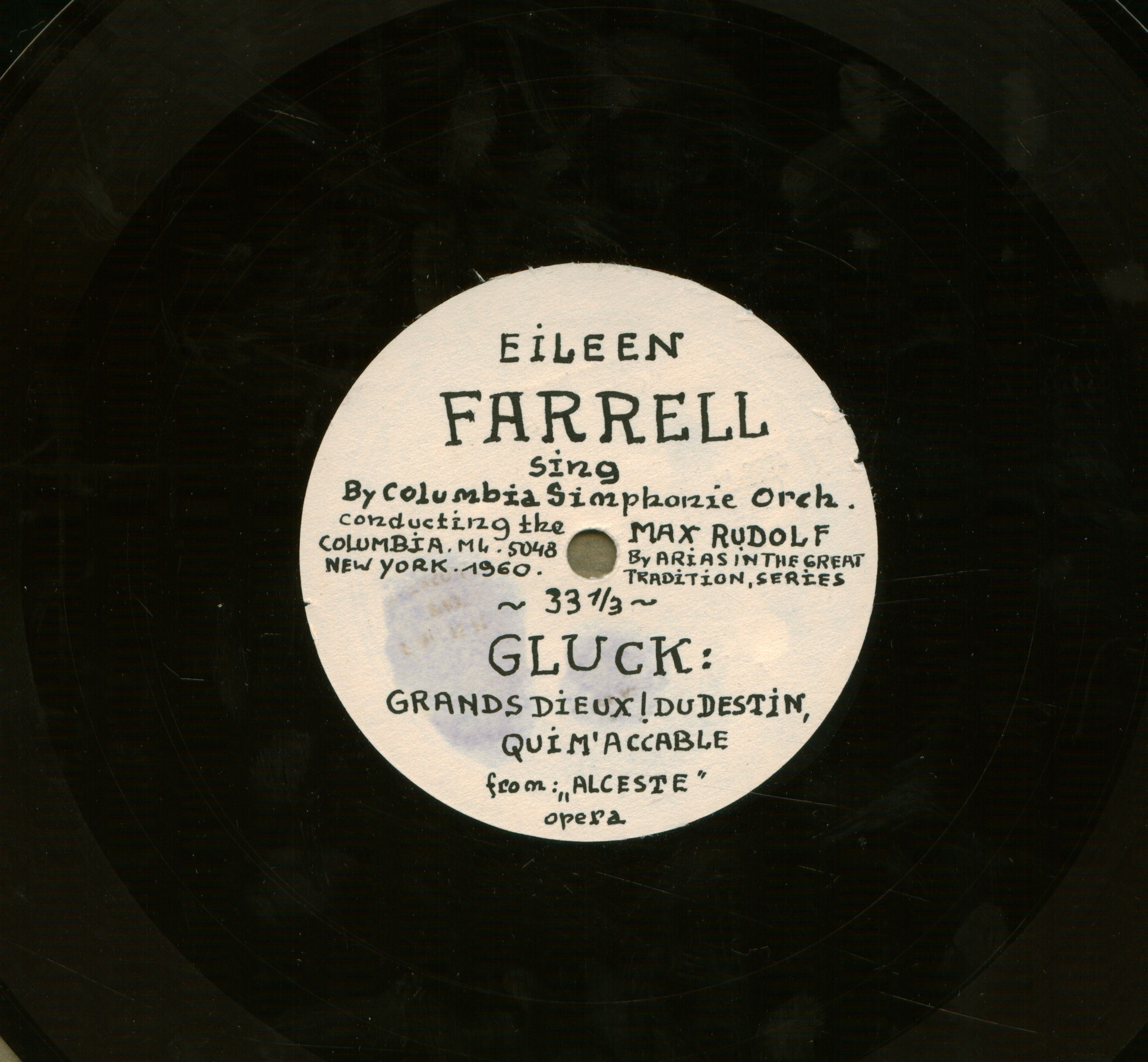 Eileen Farell sing